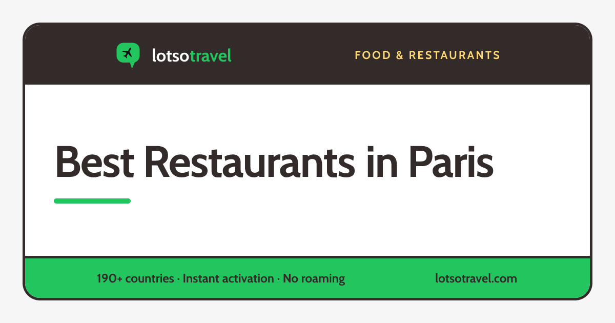 Best Restaurants in Paris 2026: La Liste, MICHELIN and Local Legends on ...