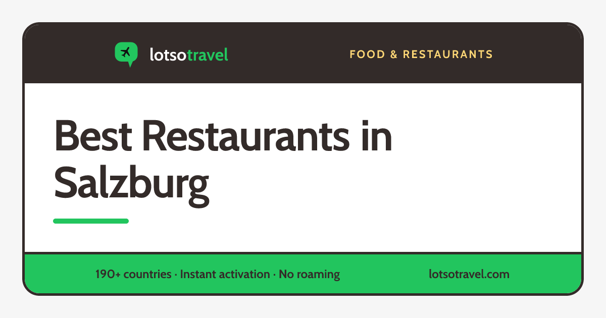 Best Restaurants in Salzburg 2026: MICHELIN, La Liste and Local Legends ...