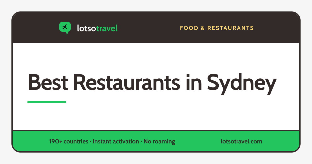 Best Restaurants in Sydney 2026: Good Food Guide, Gourmet Traveller and ...