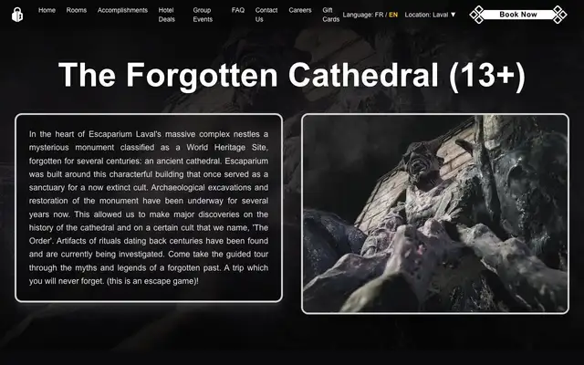 Escaparium website