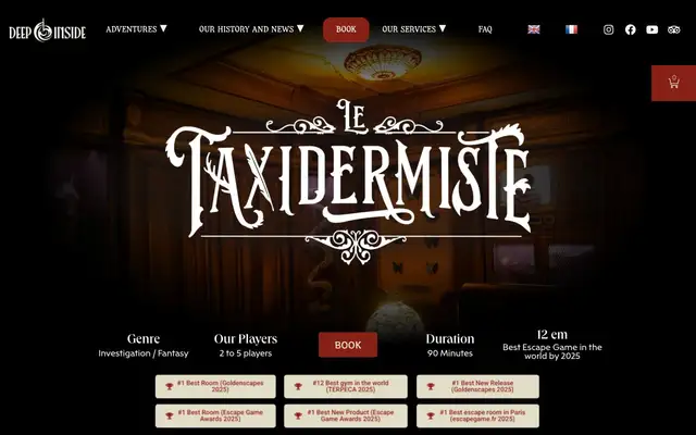 Deep Inside website