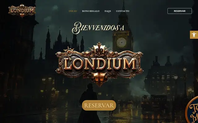 Saga Escape Rooms website