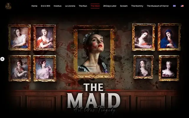 Vansa Escape Rooms website