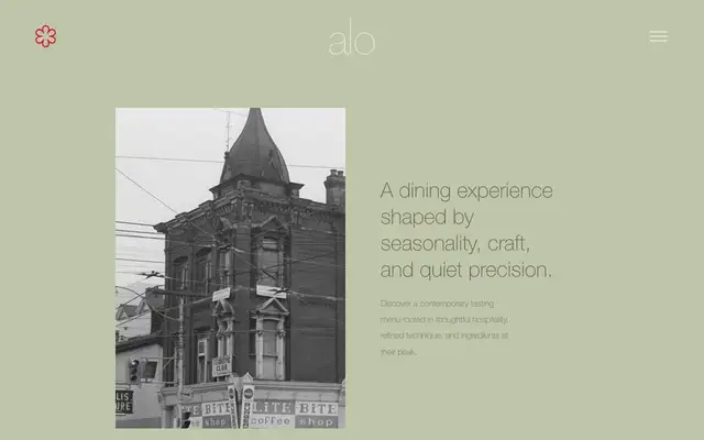 Alo website