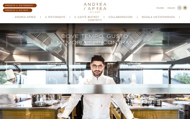 Andrea Aprea website