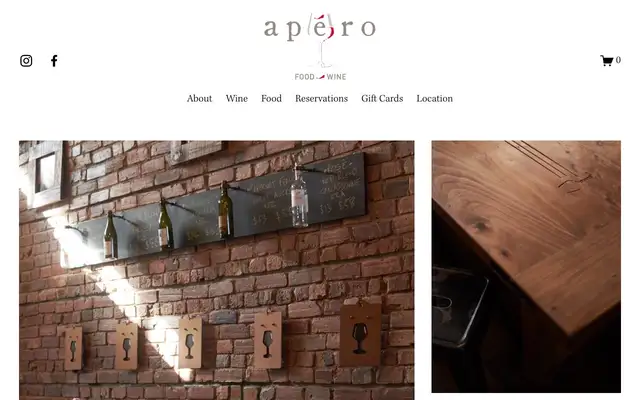 Apéro website