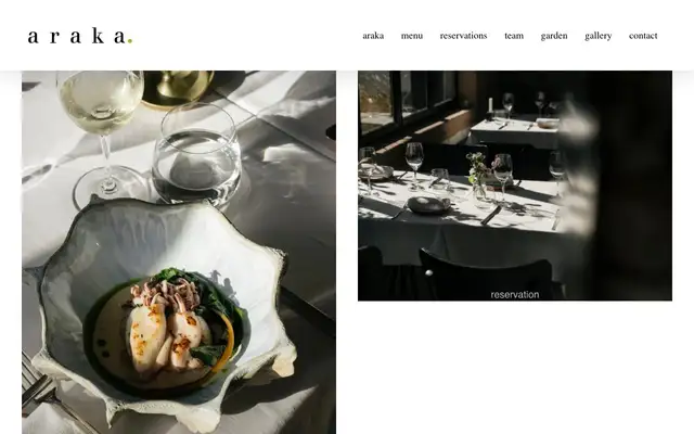 Araka website