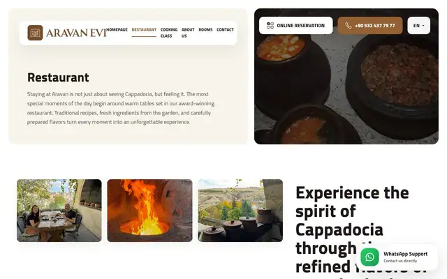 Aravan Evi website