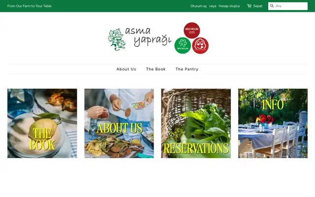 Asma Yaprağı website