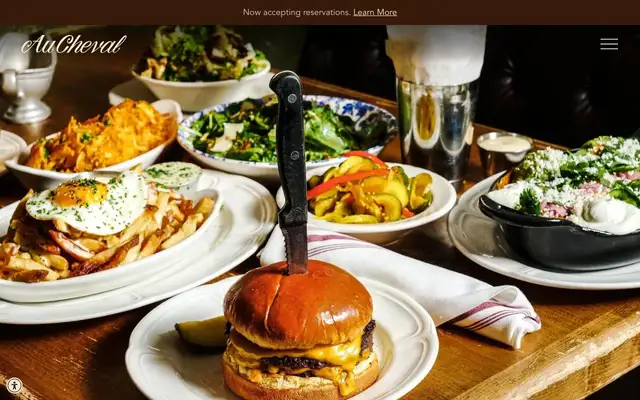 Au Cheval website