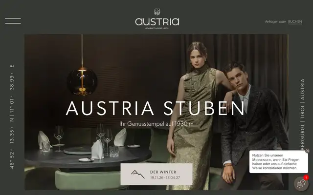 Austria Stuben website