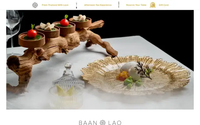 Baan Lao website