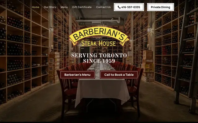 Barberian’s website