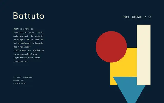 Battuto website