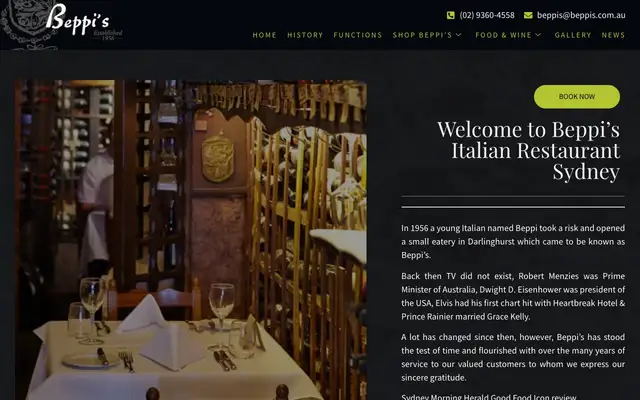 Beppi's website