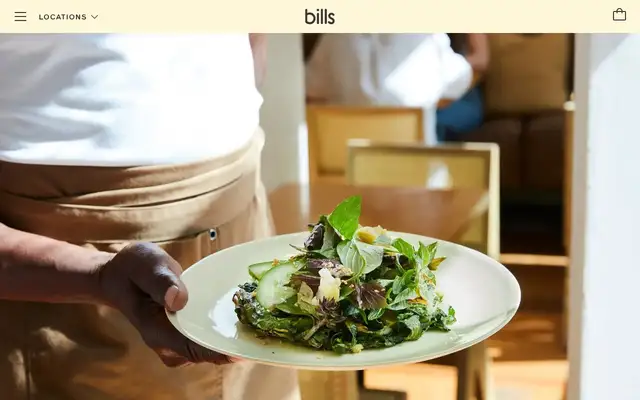 bills Darlinghurst website