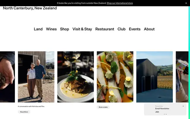 Black Estate website