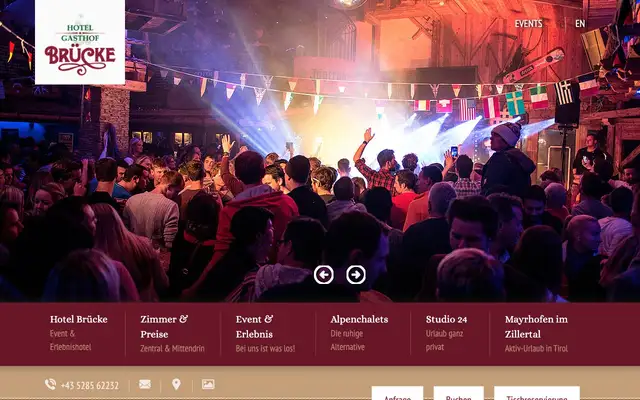 Brück'n Stadl website