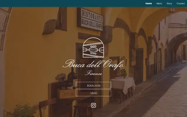 Buca dell'Orafo website