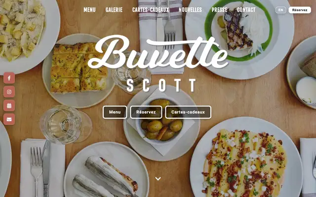 Buvette Scott website