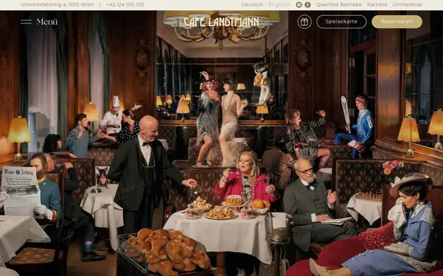 Café Landtmann website
