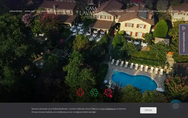Casa Lavanda website