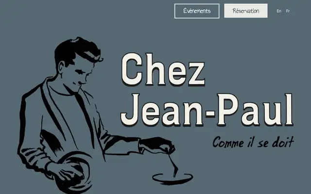 Chez Jean-Paul website