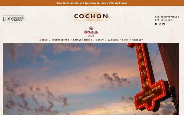 Cochon website