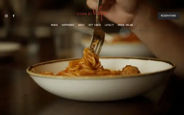 Coda di Volpe website