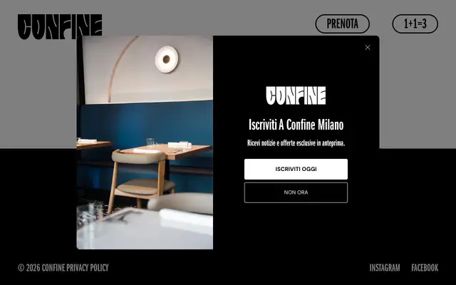 Confine website