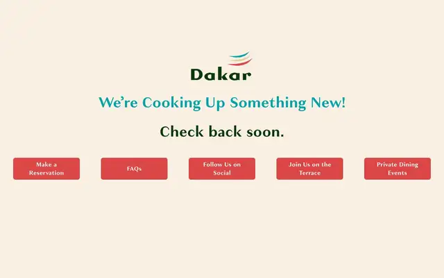 Dakar NOLA website