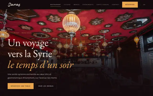 Damas website