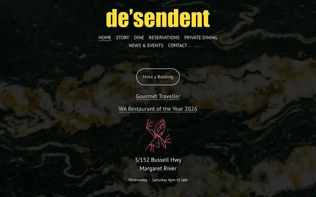 De'sendent website