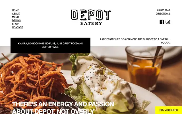 Depot website