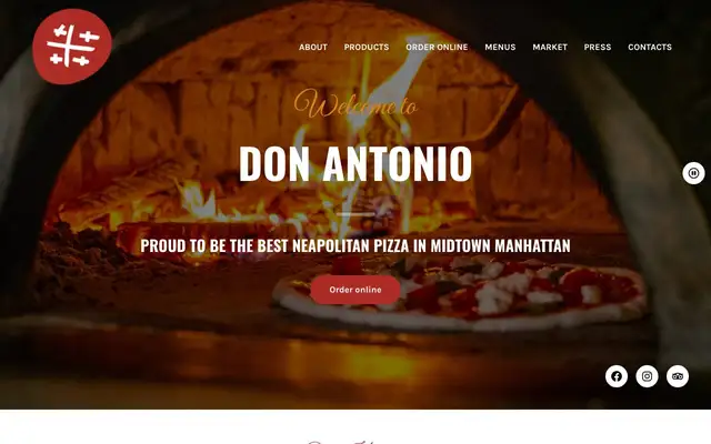 Don Antonio website