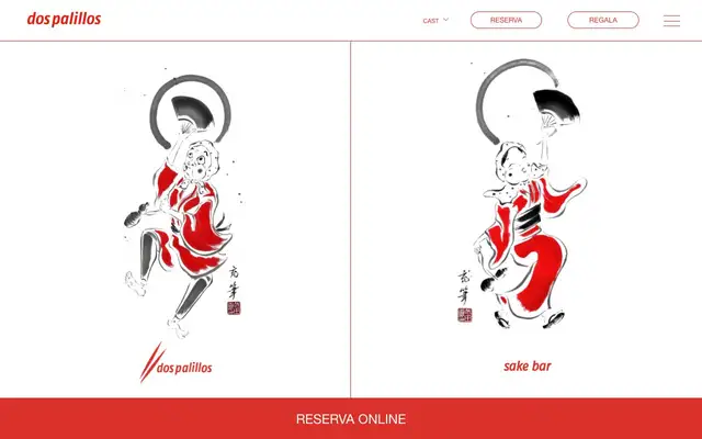 Dos Palillos website