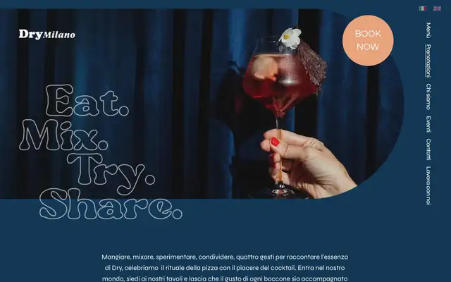 Dry Milano website