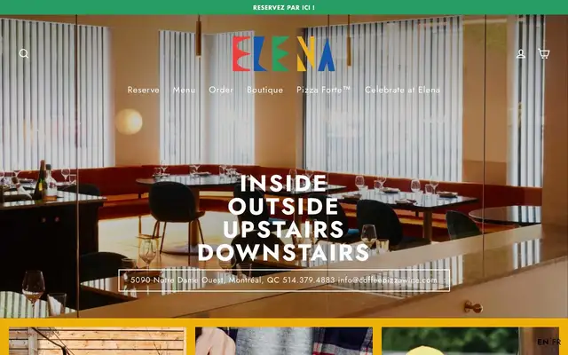 Elena website