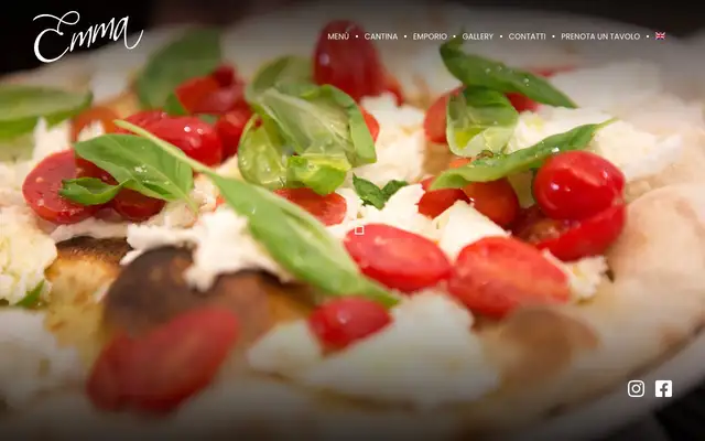 Emma Pizzeria website