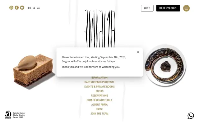 Enigma website