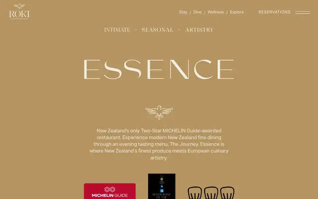 Essence website