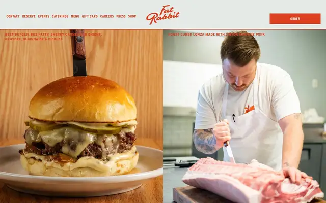 Fat Rabbit website