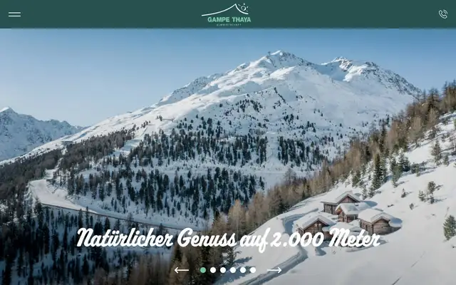 Gampe Thaya website
