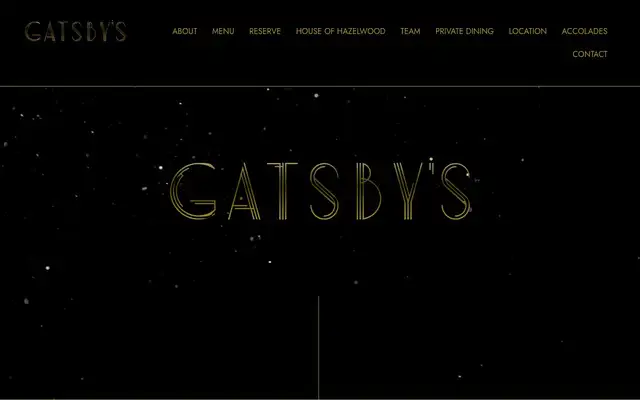 Gatsby's website