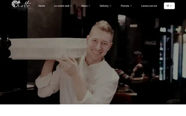 Giotto Pizzeria website