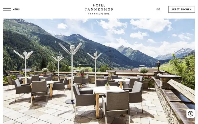 Gourmetrestaurant Tannenhof website