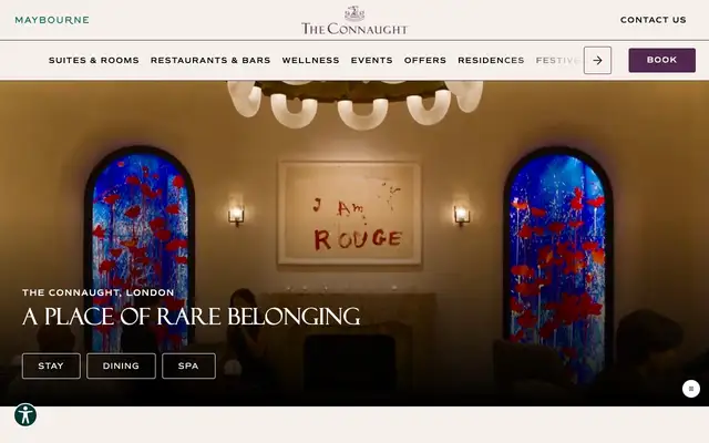 Hélène Darroze at The Connaught website