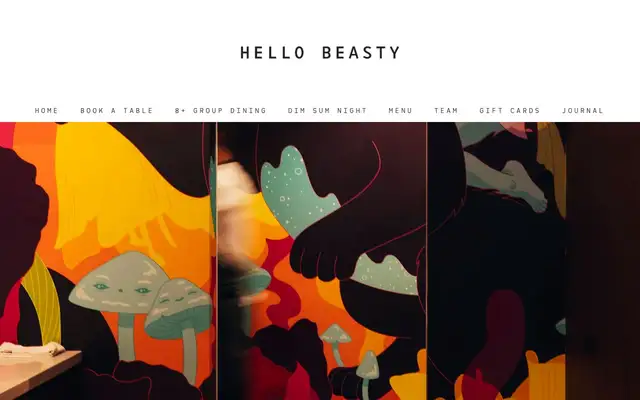 Hello Beasty website