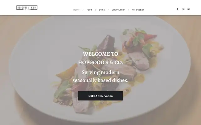 Hopgood's & Co. website