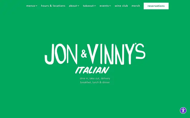 Jon & Vinny's website